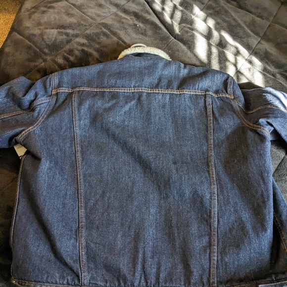 Gap Denim Sherpa Jacket NWT - Picture 4 of 6
